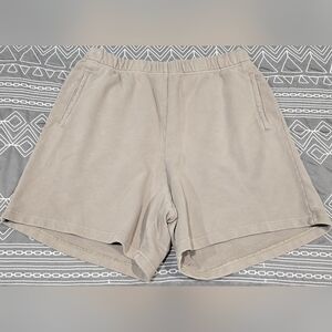 SKIMS Men's Taupe Terry Classic Shorts Size Medium